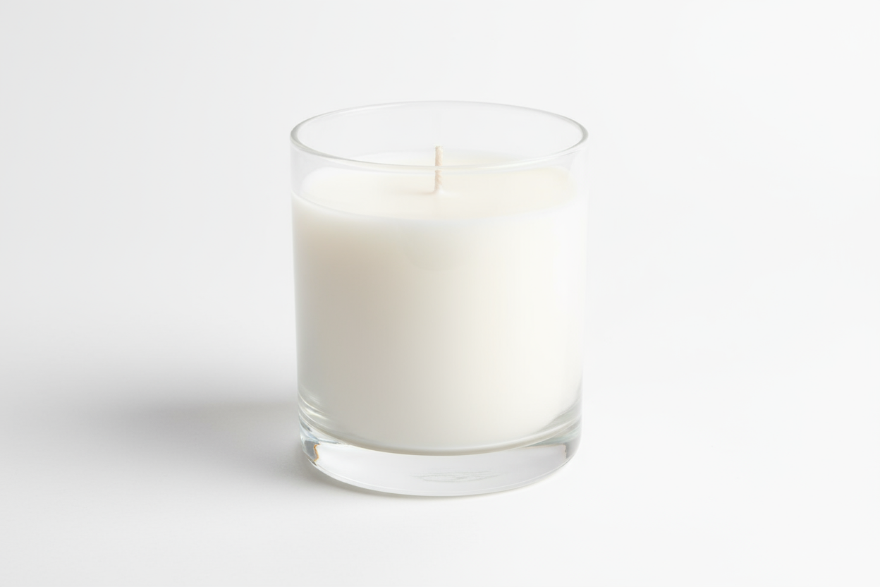 Vela - Frasco mediano blanca